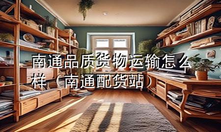 南通品质货物运输怎么样(南通配货站)