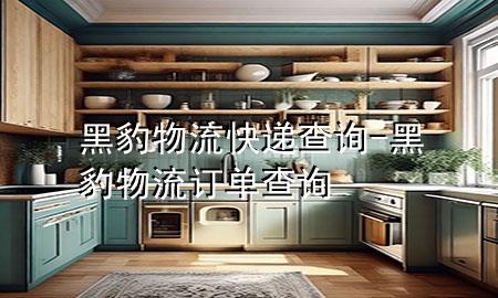 黑豹物流快递查询-黑豹物流订单查询