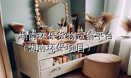 湖南环保货物运输平台（湖南环保项目）