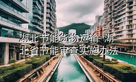 湖北节能货物运输-湖北省节能审查实施办法