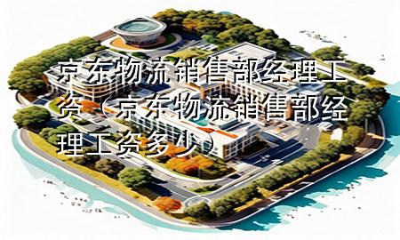 京东物流销售部经理工资(京东物流销售部经理工资多少)