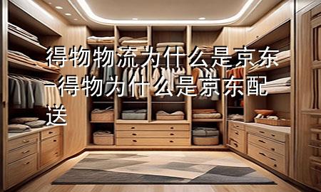 得物物流为什么是京东-得物为什么是京东配送