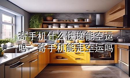 寄手机什么快递能空运吗，寄手机能走空运吗