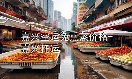 嘉兴空运免熏蒸价格-嘉兴托运