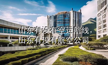山东有没有空运航线，山东有没有航空公司