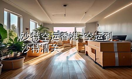 沙特空运香港-空运到沙特清关