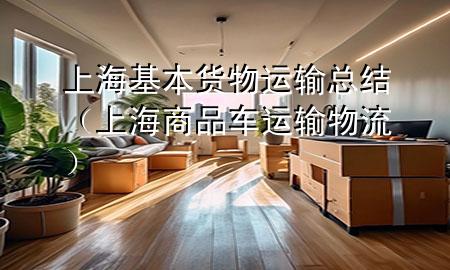 上海基本货物运输总结(上海商品车运输物流)