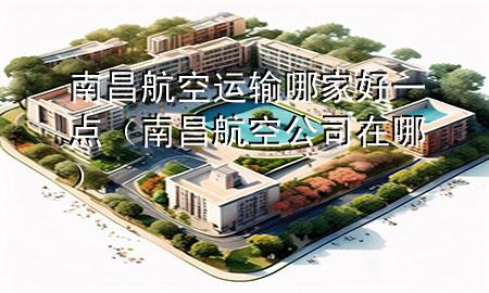 南昌航空运输哪家好一点（南昌航空公司在哪）