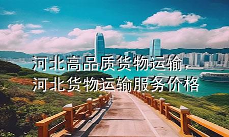 河北高品质货物运输,河北货物运输服务价格