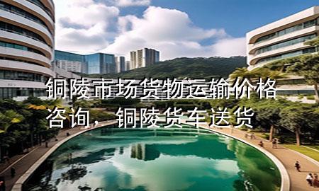 铜陵市场货物运输价格咨询,铜陵货车送货