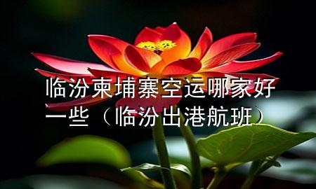 临汾柬埔寨空运哪家好一些（临汾出港航班）