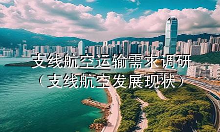 支线航空运输需求调研（支线航空发展现状）