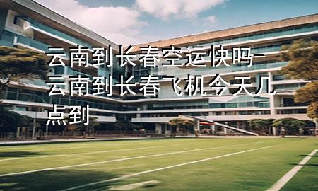 云南到长春空运快吗-云南到长春飞机今天几点到