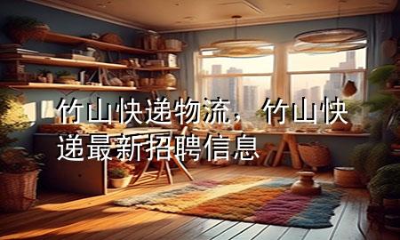竹山快递物流,竹山快递最新招聘信息