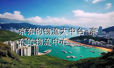 京东的物流大中台-京东的物流中心