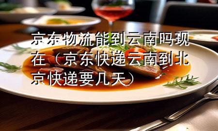 京东物流能到云南吗现在（京东快递云南到北京快递要几天）