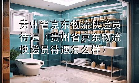 贵州省京东物流快递员待遇（贵州省京东物流快递员待遇怎么样）