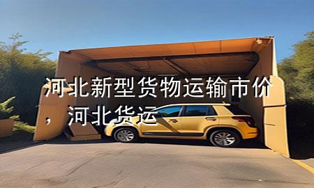 河北新型货物运输市价,河北 货运