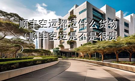 顺丰空运都运什么货物(顺丰空运是不是很贵)