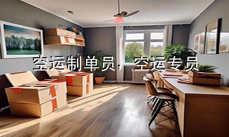 空运制单员，空运专员