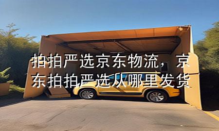 拍拍严选京东物流，京东拍拍严选从哪里发货