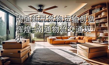 南通新型货物运输创造辉煌-南通物流交通现状