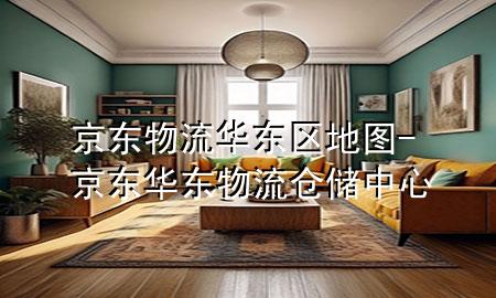 京东物流华东区地图-京东华东物流仓储中心