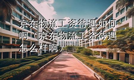 京东物流工资待遇如何啊(京东物流工资待遇怎么样啊)