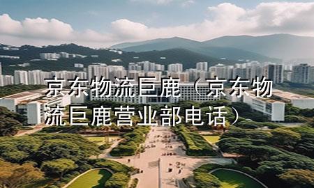 京东物流巨鹿(京东物流巨鹿营业部电话)