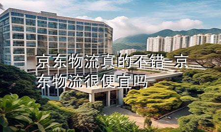 京东物流真的不错-京东物流很便宜吗
