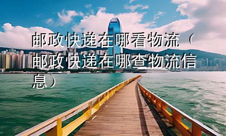 邮政快递在哪看物流(邮政快递在哪查物流信息)