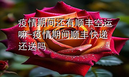 疫情期间还有顺丰空运嘛-疫情期间顺丰快递还送吗