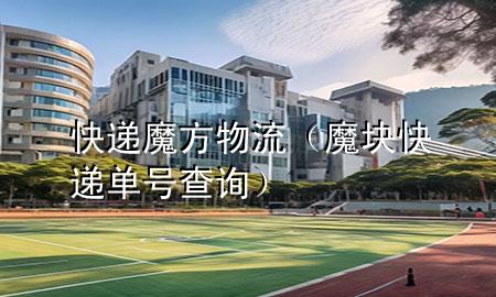 快递魔方物流(魔块快递单号查询)