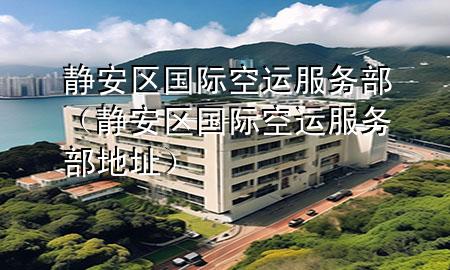 静安区国际空运服务部（静安区国际空运服务部地址）