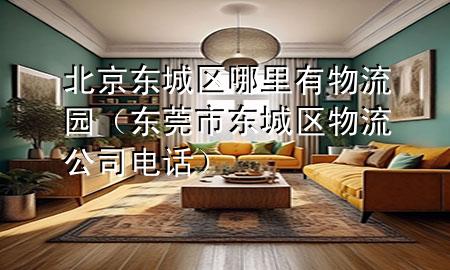 北京东城区哪里有物流园(东莞市东城区物流公司电话)