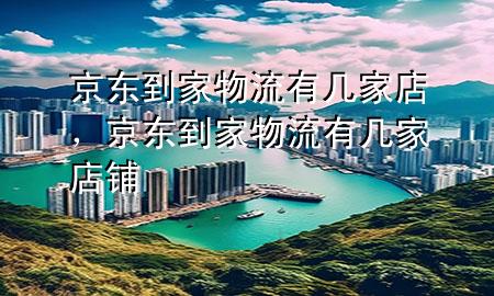京东到家物流有几家店,京东到家物流有几家店铺