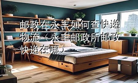 邮政在永丰如何查快递物流(永丰邮政所邮政快递在哪)