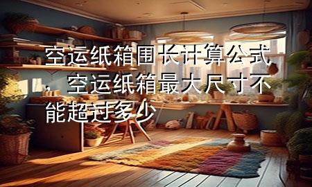 空运纸箱围长计算公式,空运纸箱最大尺寸不能超过多少
