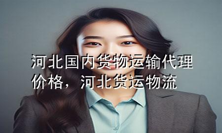 河北国内货物运输代理价格,河北货运物流