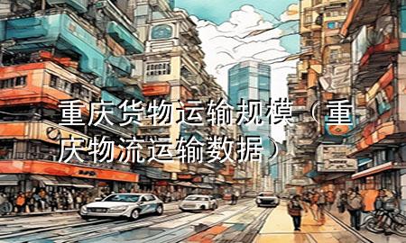 重庆货物运输规模(重庆物流运输数据)