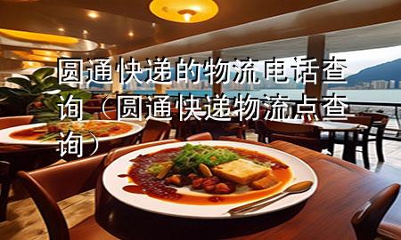 圆通快递的物流电话查询(圆通快递物流点查询)