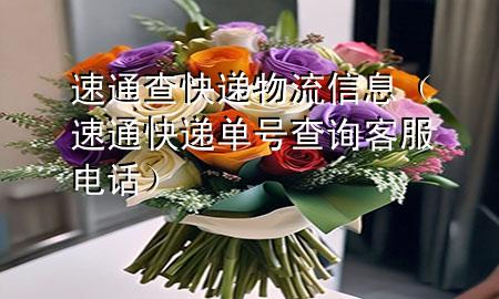 速通查快递物流信息（速通快递单号查询客服电话）