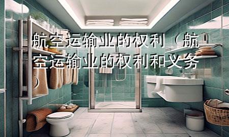 航空运输业的权利（航空运输业的权利和义务）
