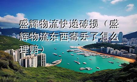 盛辉物流快递破损(盛辉物流东西寄丢了怎么理赔)