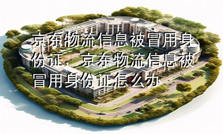 京东物流信息被冒用身份证,京东物流信息被冒用身份证怎么办