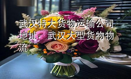 武汉特大货物运输公司地址,武汉大型货物物流