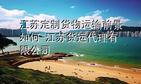 江苏定制货物运输前景如何-江苏货运代理有限公司