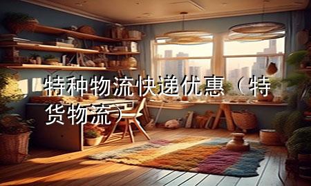 特种物流快递优惠(特货物流)