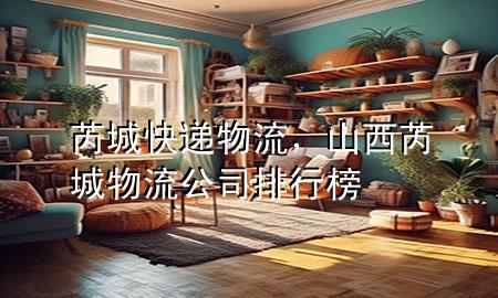 芮城快递物流,山西芮城物流公司排行榜