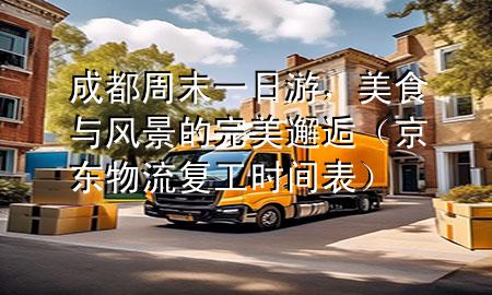 成都周末一日游,美食与风景的完美邂逅(京东物流复工时间表)